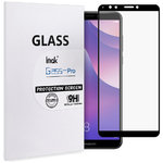 Imak Full Coverage Tempered Glass Screen Protector for Huawei Nova 2 Lite - Black